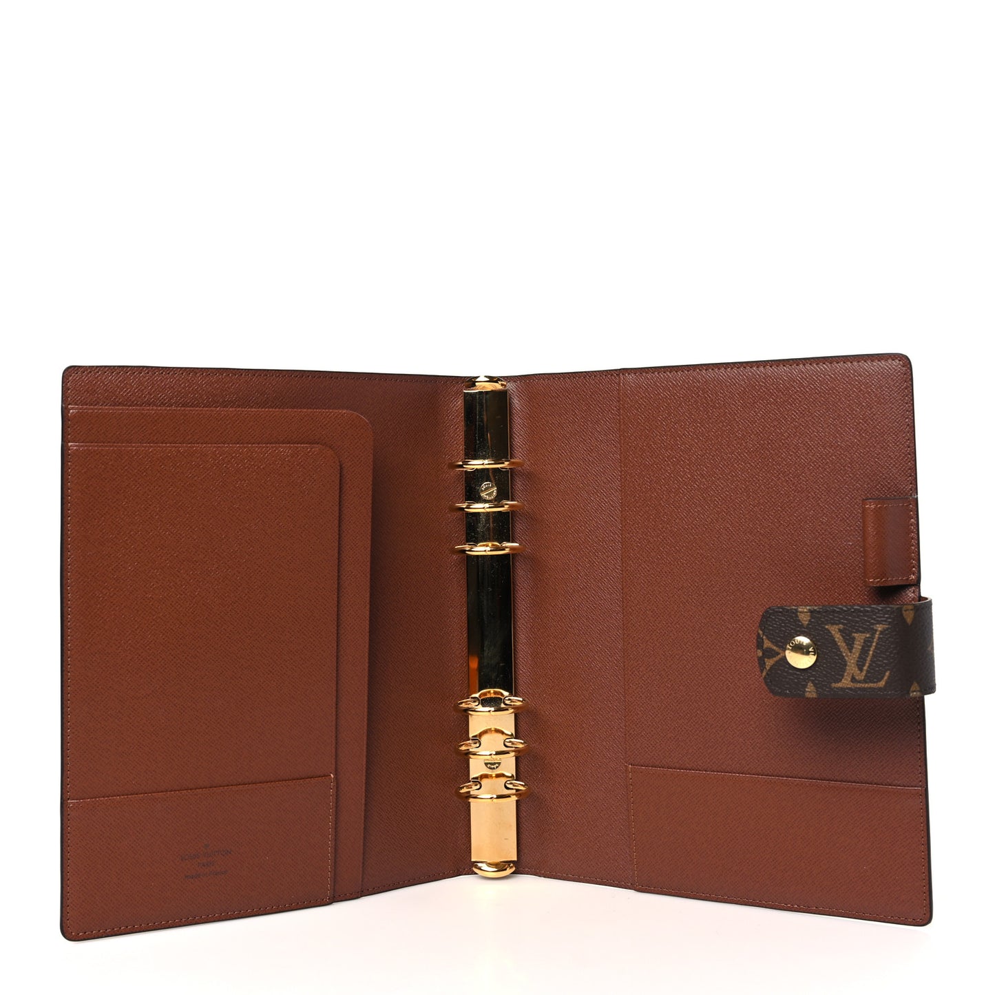 Monogram Large Ring Agenda Cover