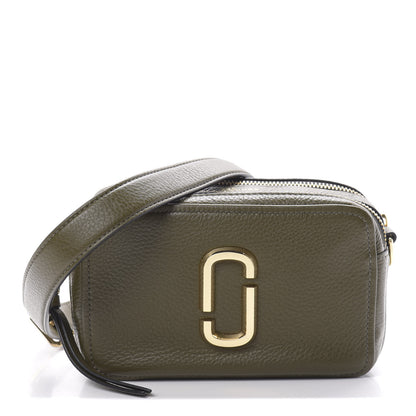 Marc Jacobs Supple Natural Grain Calfskin The Softshot 21 Balsam Fir 1 of 11