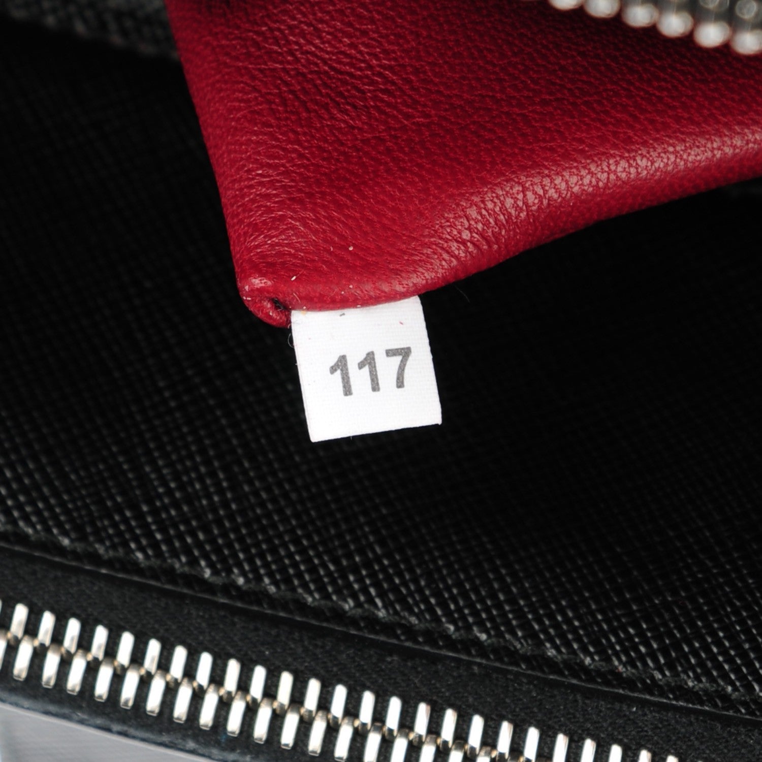 Prada Saffiano Studded Double Zip Tote Nero Black 7 of 8