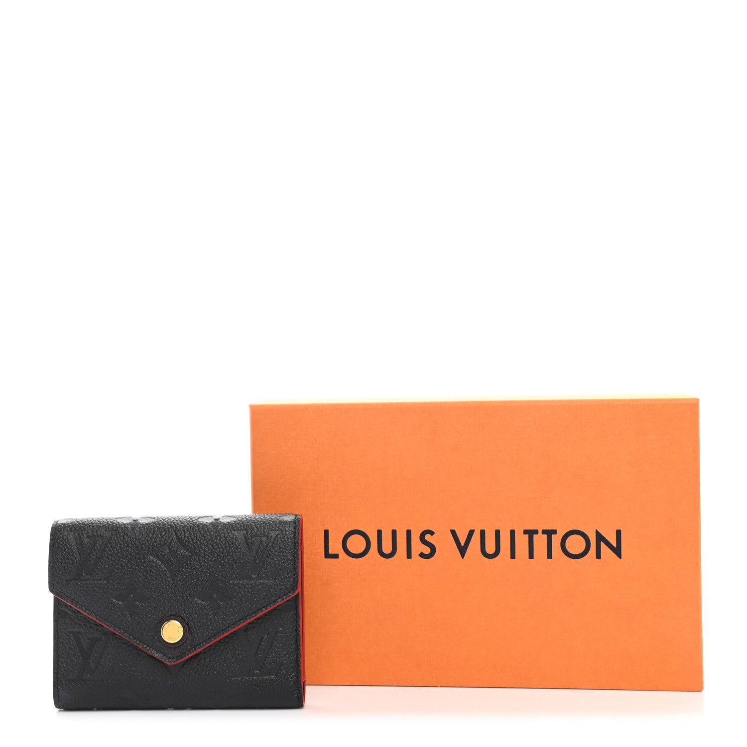 Louis Vuitton Empreinte Victorine Wallet Marine Rouge 7 of 7