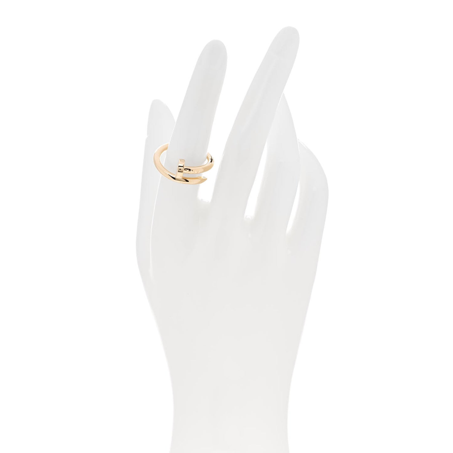 18K Yellow Gold Juste Un Clou Ring 57 8