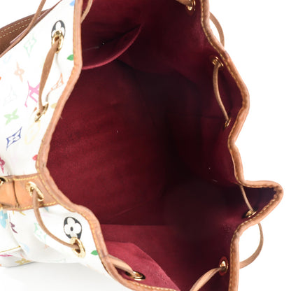 Louis Vuitton Monogram Multicolor Petit Noe White 5 of 12