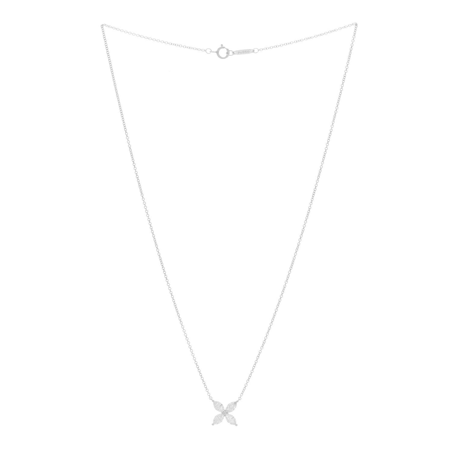 Platinum Diamond Large Victoria Necklace
