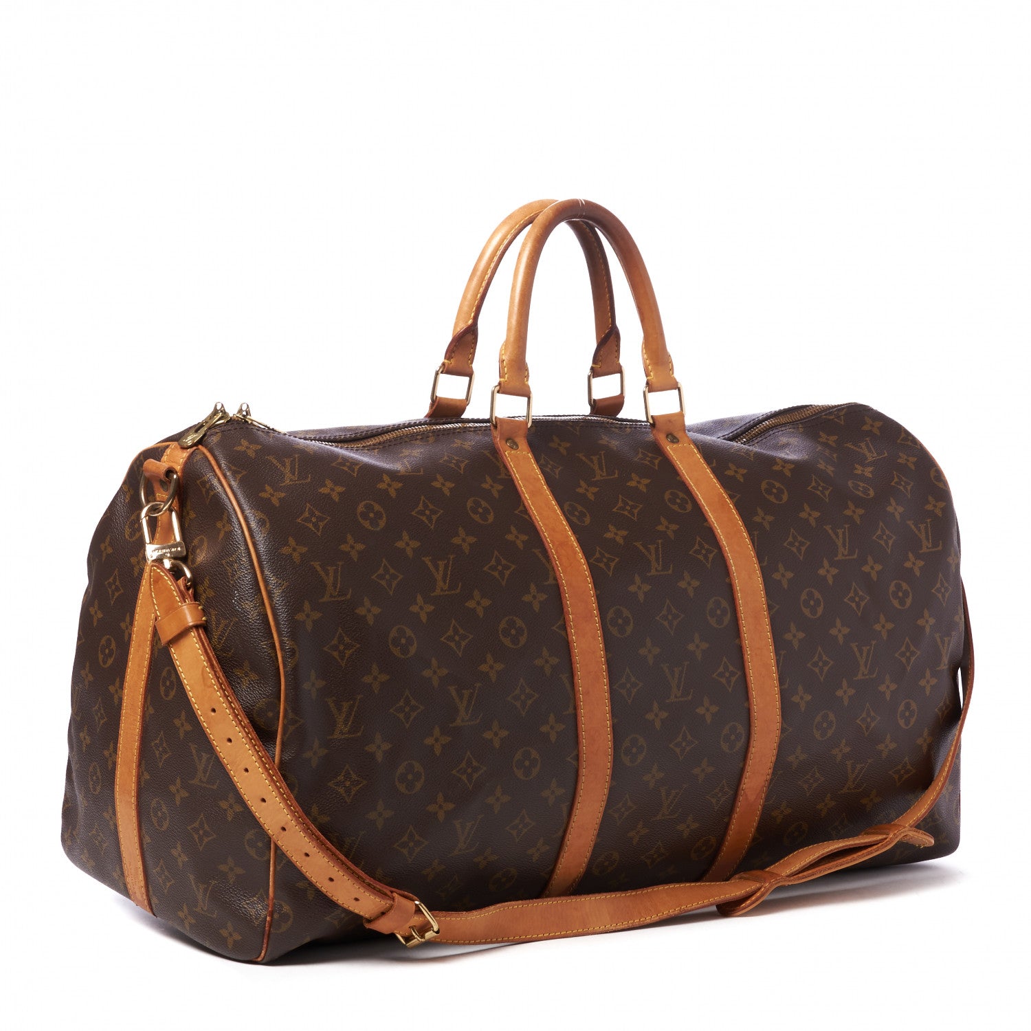 Louis Vuitton Monogram Keepall Bandouliere 55 2 of 11