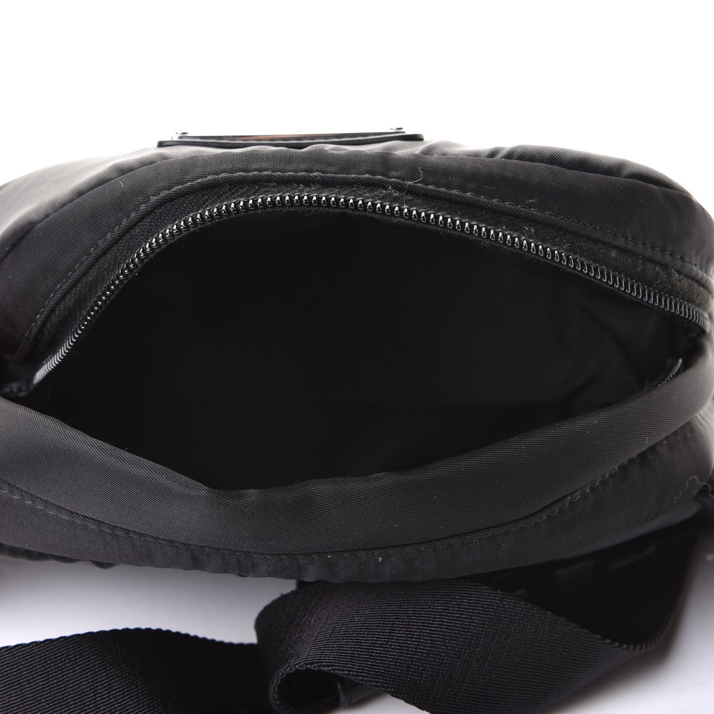 Tessuto Nylon Belt Bag Black