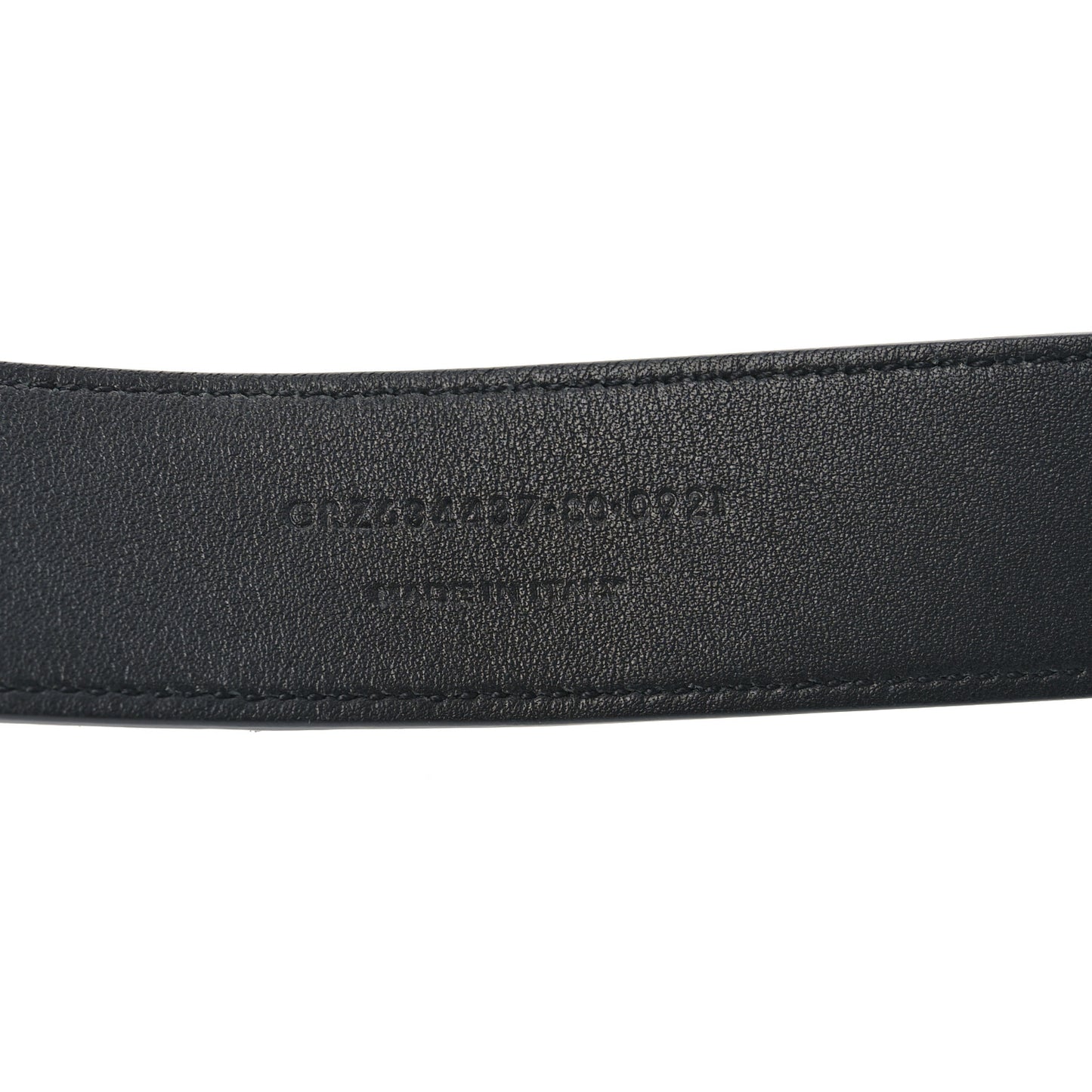 Suede Calfskin Monogram Square Buckle Belt 80 32 Black