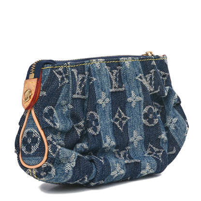 Louis Vuitton Denim Raye Trousse Cosmetic Pouch 3 of 9