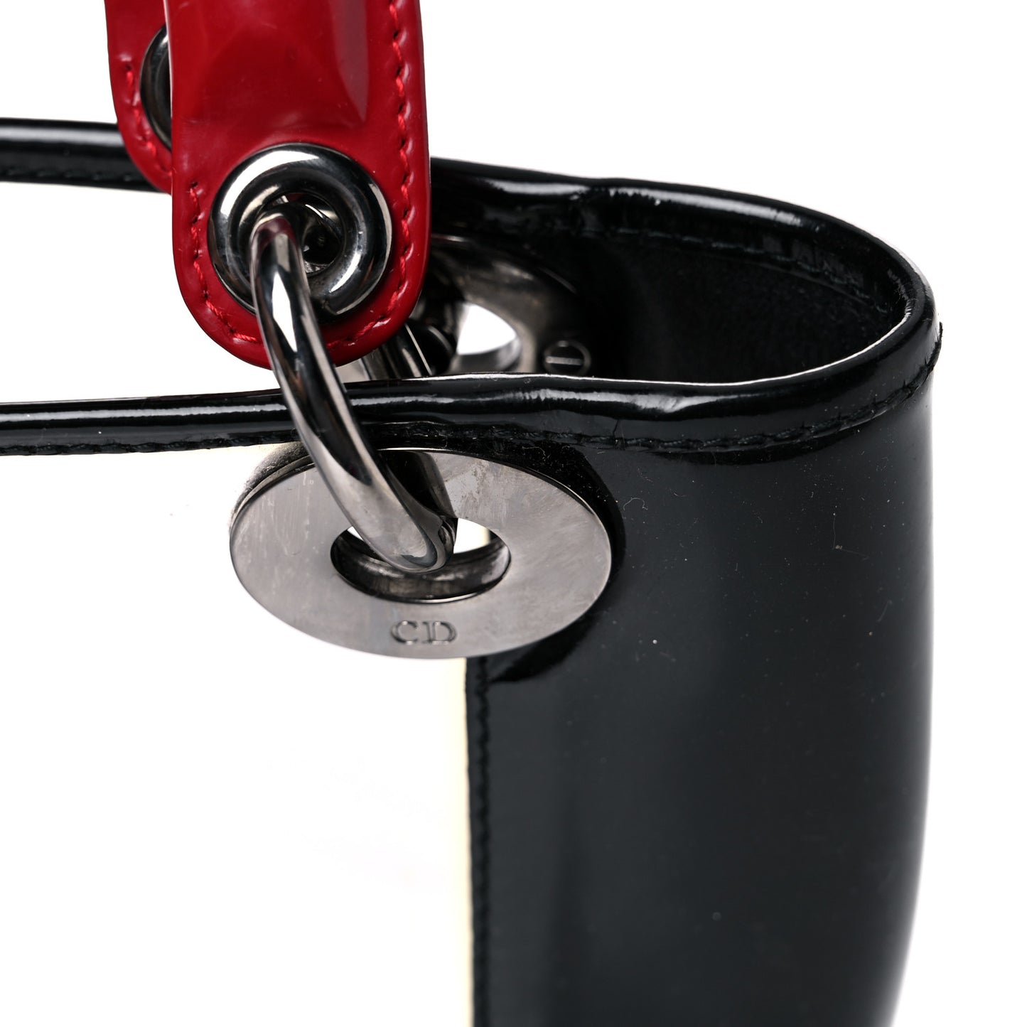 PVC Lady Dior Black Red