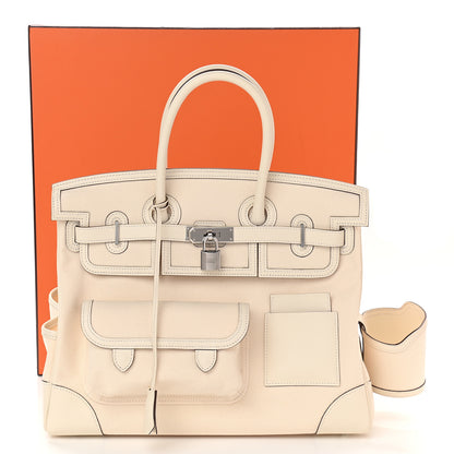 Hermes Toile Goeland Swift Cargo Birkin 35 Nata 30 of 30