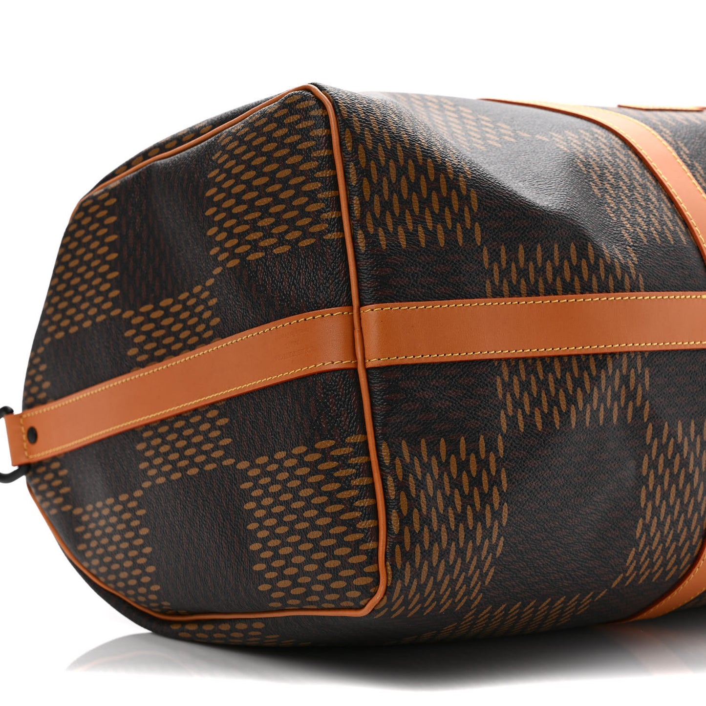 X NIGO Giant Damier Ebene Monogram Keepall Bandouliere 50