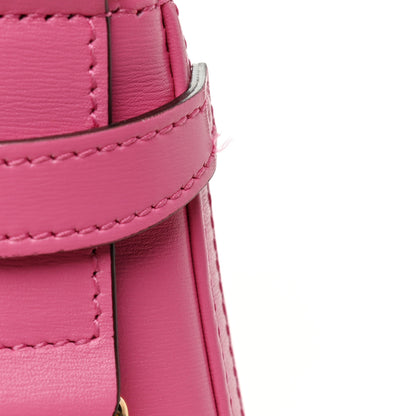 Gucci GG Monogram Textured Dollar Calfskin Small Luce Shoulder Bag Pink 11 of 12