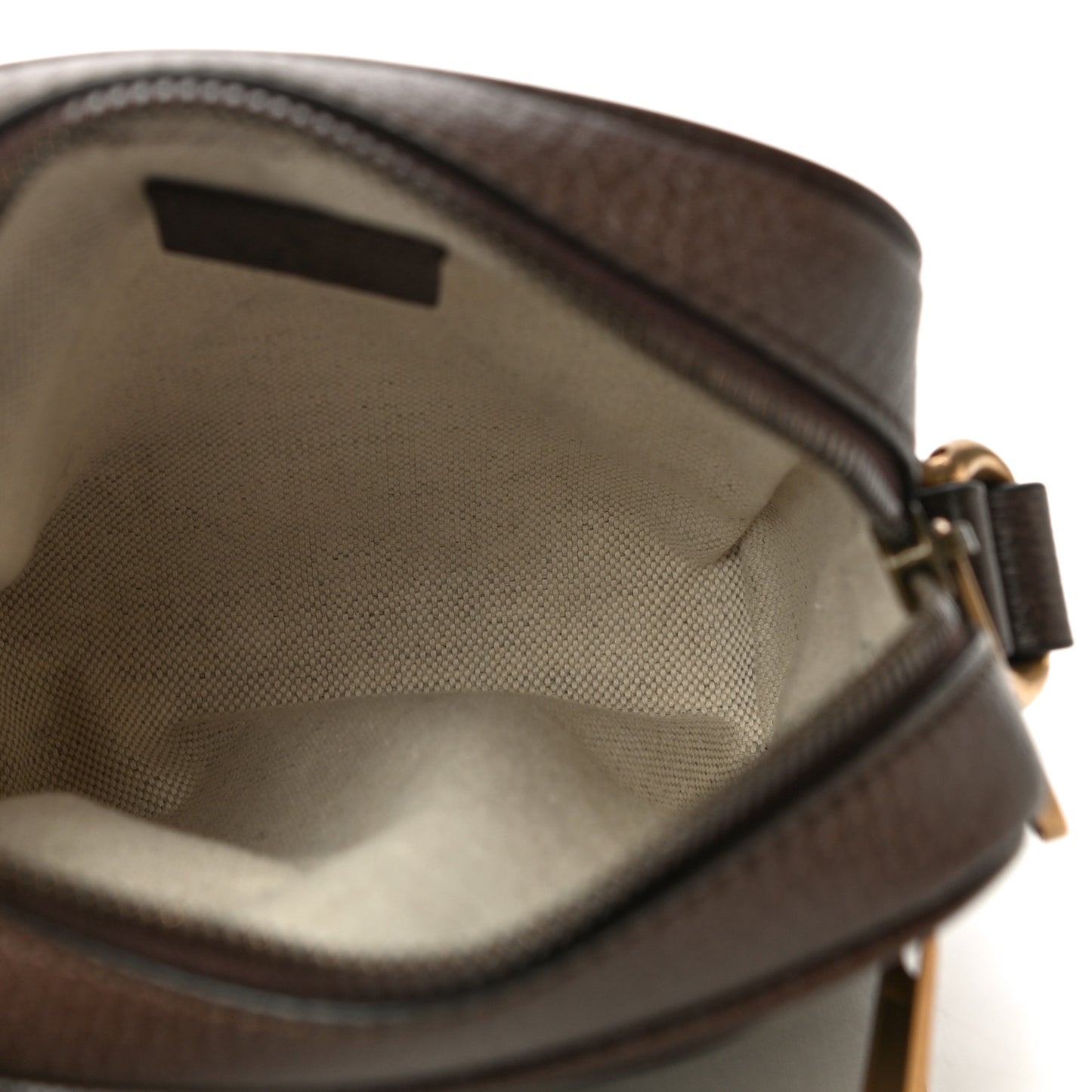 GG Supreme Monogram Web Mini Ophidia Messenger Brown
