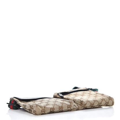 Gucci Monogram Web Belt Bag Dark Brown 4 of 9