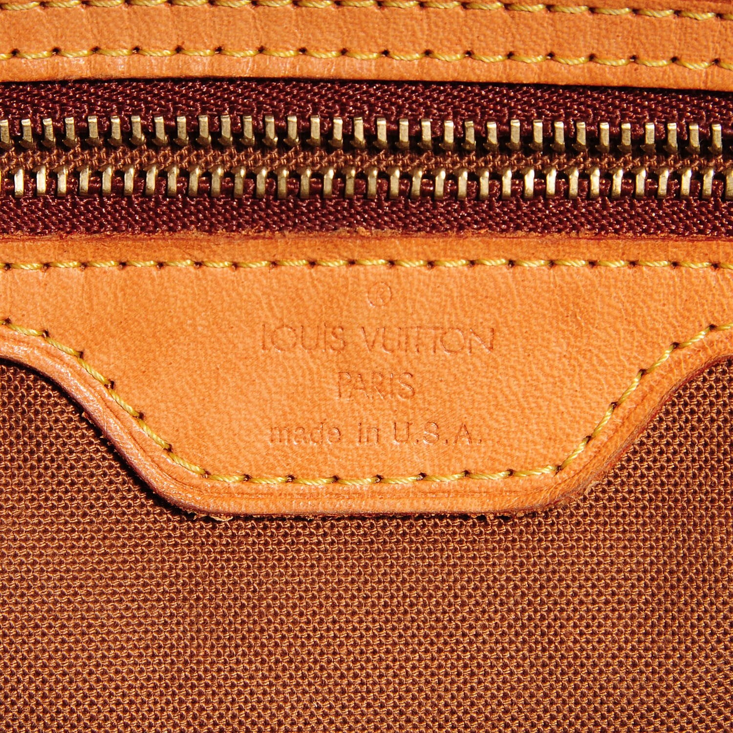 Louis Vuitton Monogram Cabas Piano 6 of 7