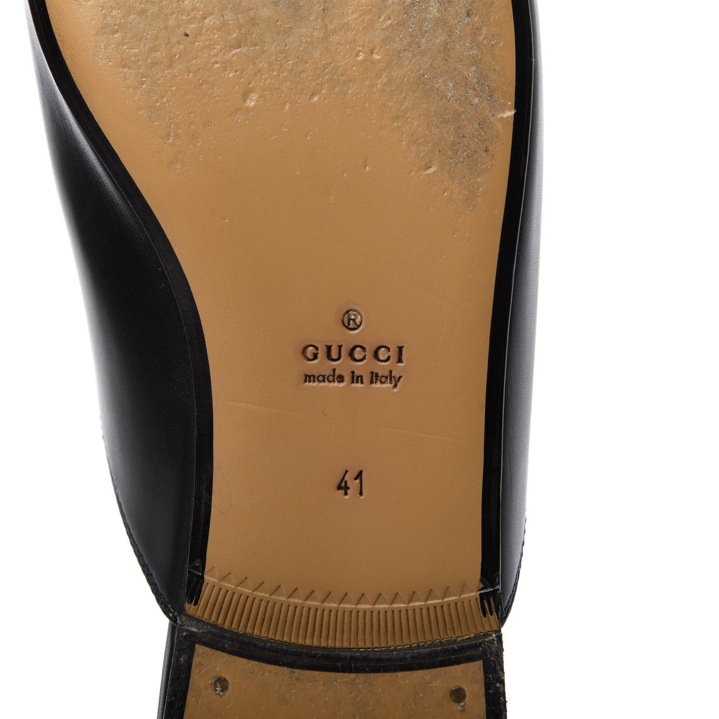 Calfskin Womens Princetown Slippers 41 Black