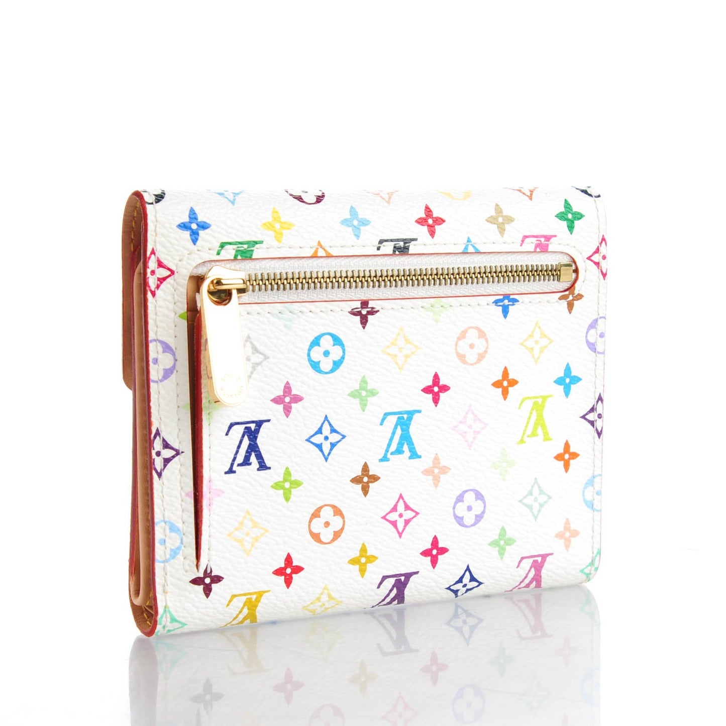 Monogram Multicolor Koala Wallet White