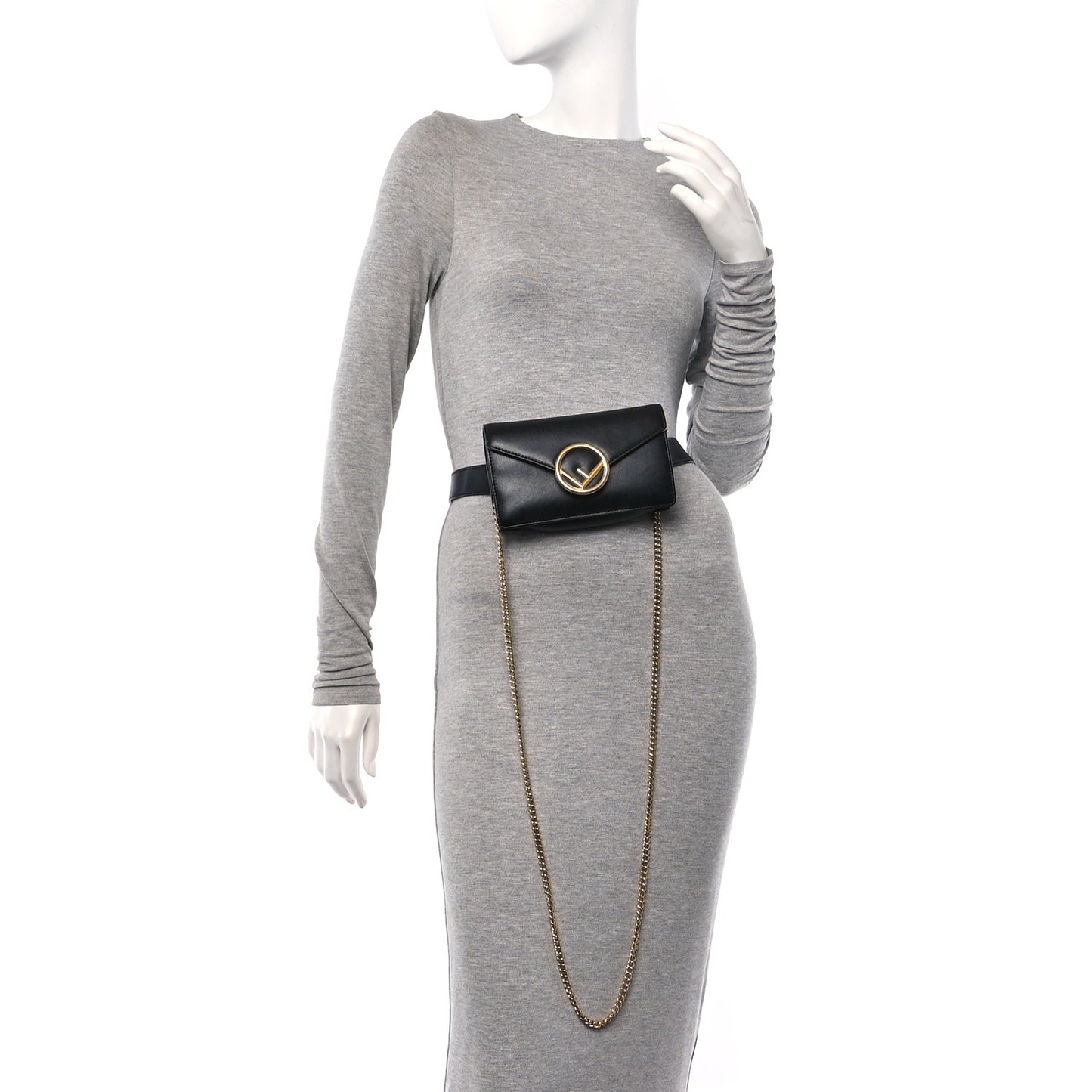 Vitello Cruise F is Fendi Belt Bag Black
