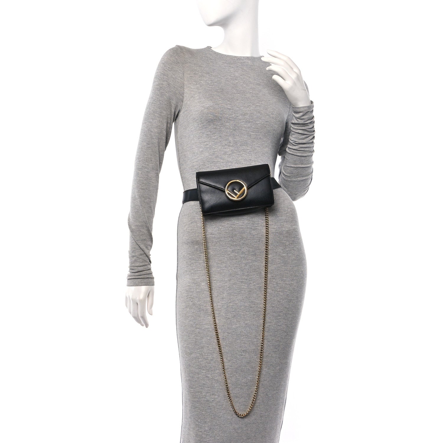 Fendi Vitello Cruise F is Fendi Belt Bag Black 2 of 11