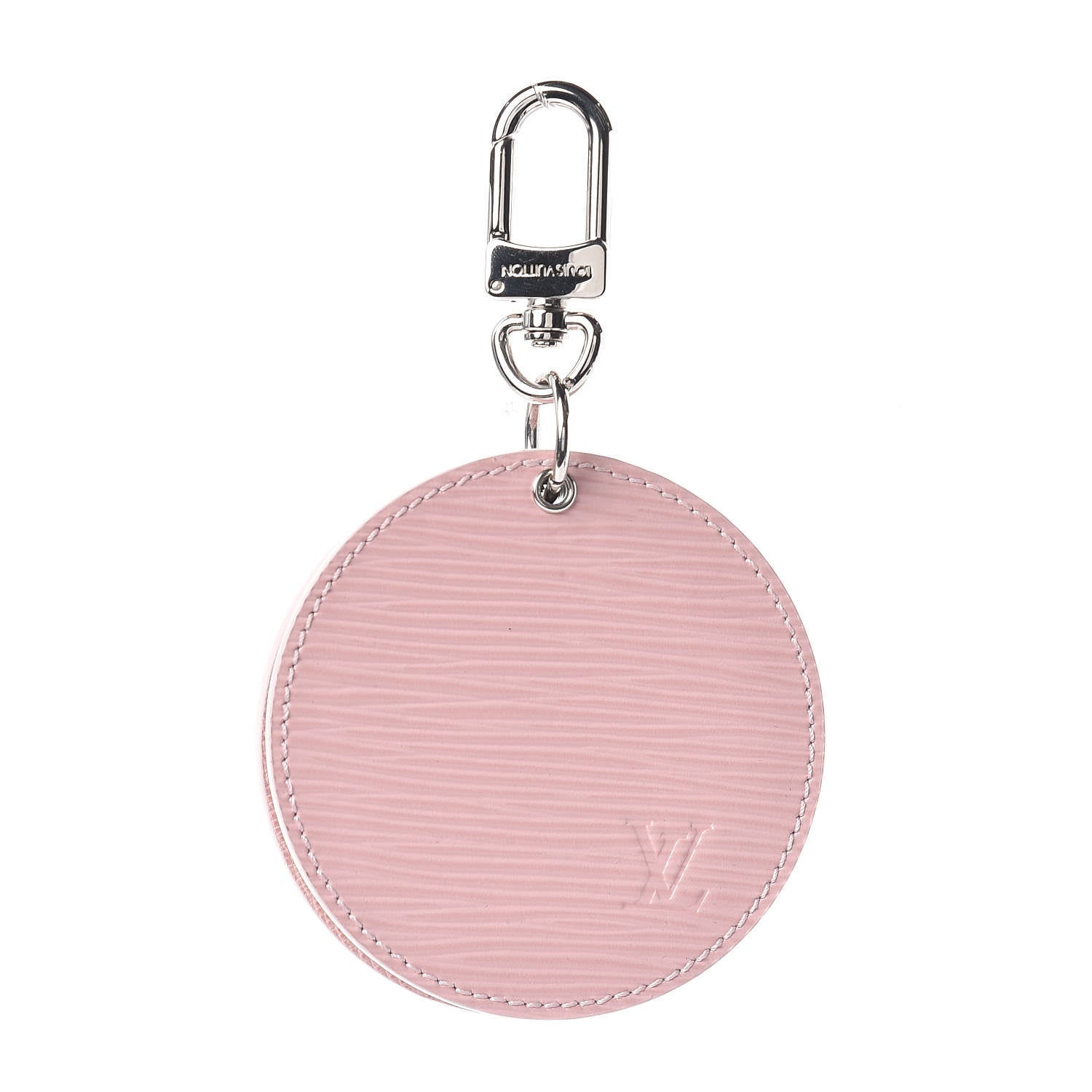 Louis Vuitton Epi Mirror Bag Charm Key Holder Rose Ballerine 1 of 4