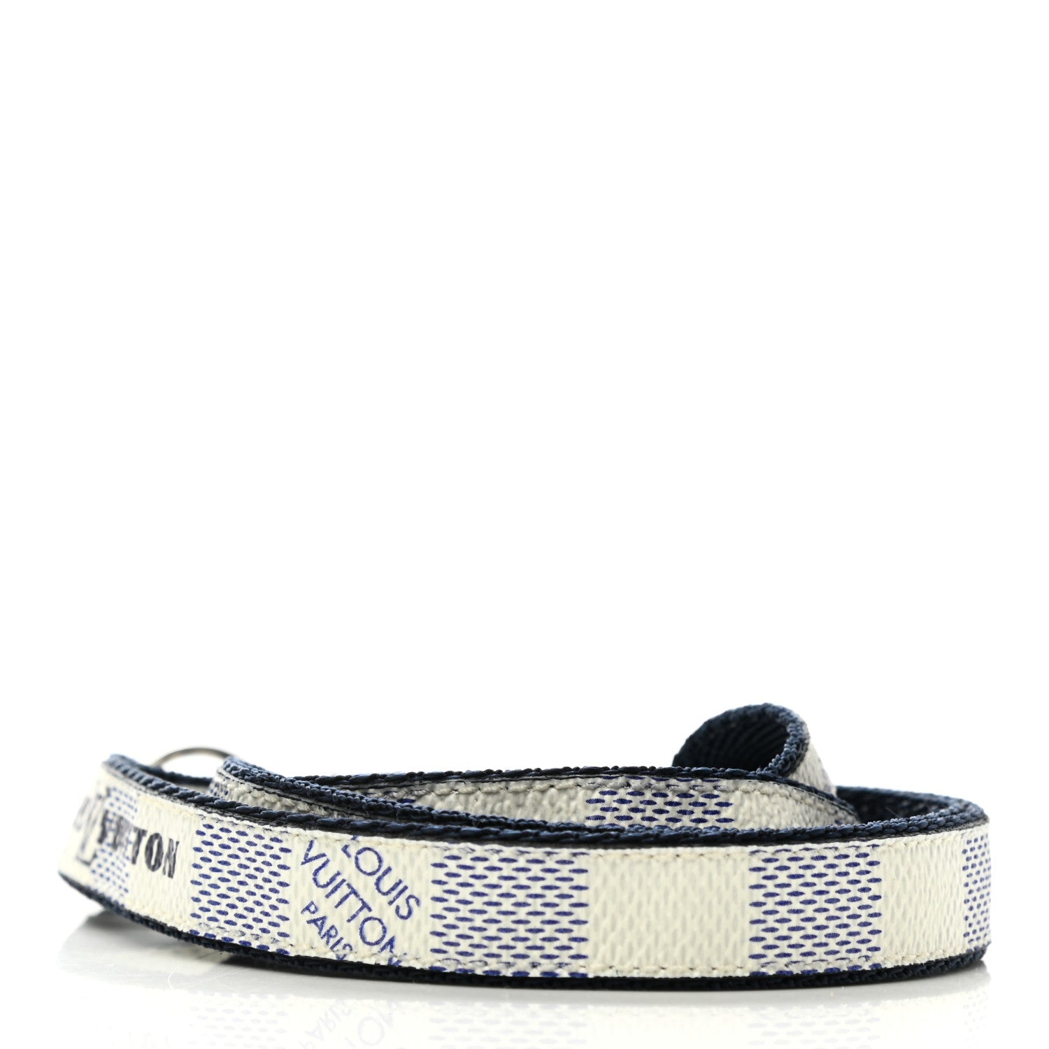 Louis Vuitton Damier Coastline Lanyard Key Holder White 3 of 5