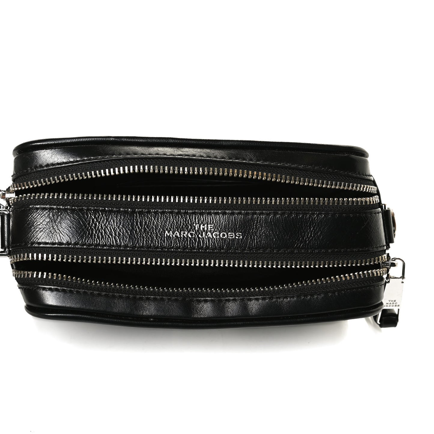 Natural Grain Calfskin Quilted The Softshot 21 Bag Black