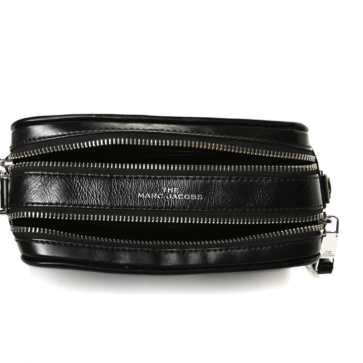 Marc Jacobs Natural Grain Calfskin Quilted The Softshot 21 Bag Black 5 of 14