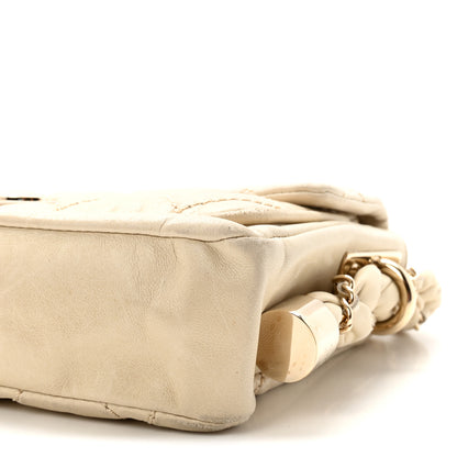 Chanel Lambskin Small Lady Braid Flap Light Beige 10 of 10
