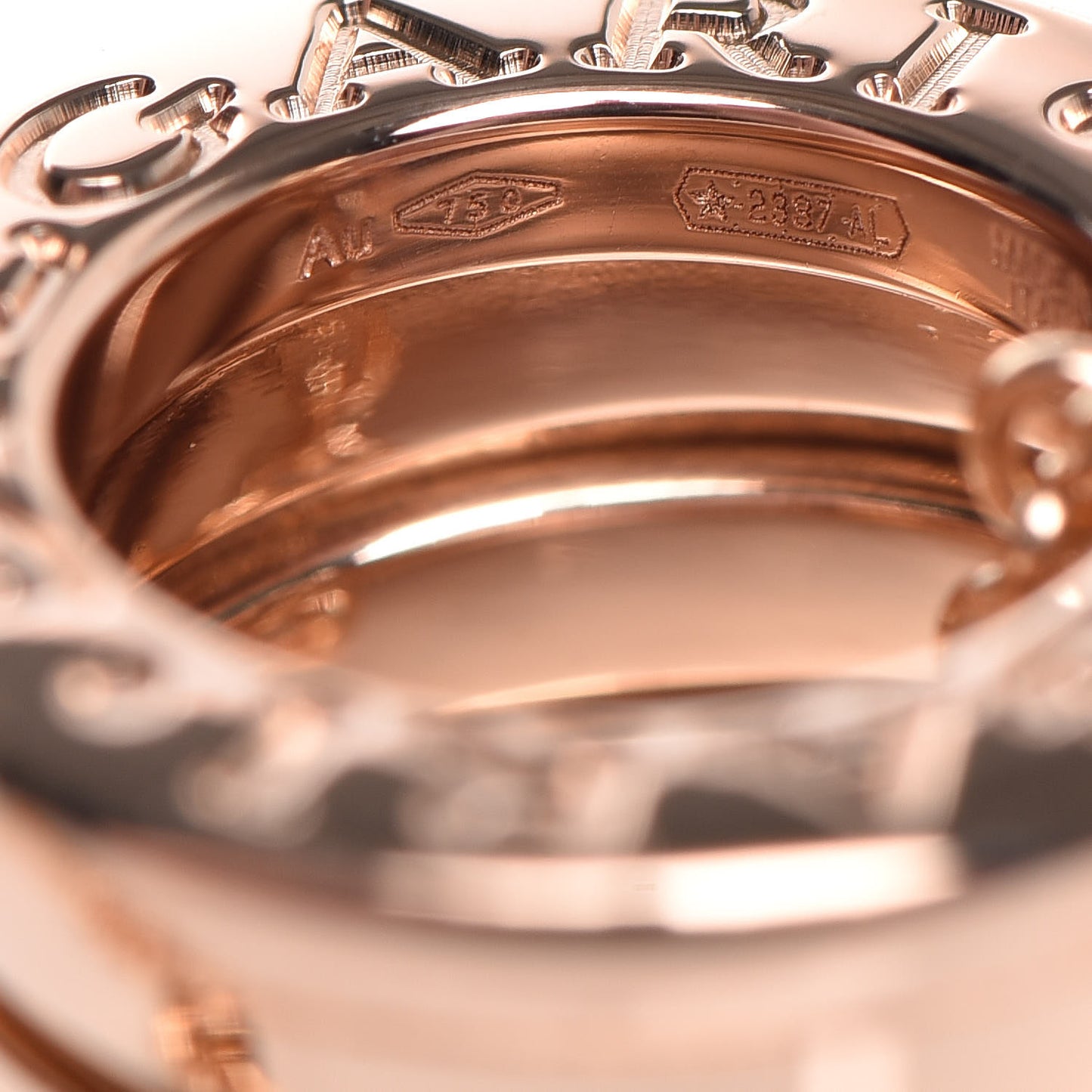 18K Rose Gold B.Zero1 Pendant Necklace