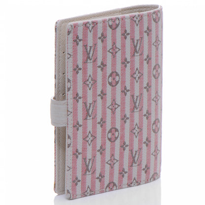 Louis Vuitton Mini Lin Croisette Small Ring Agenda Rouge 3 of 5