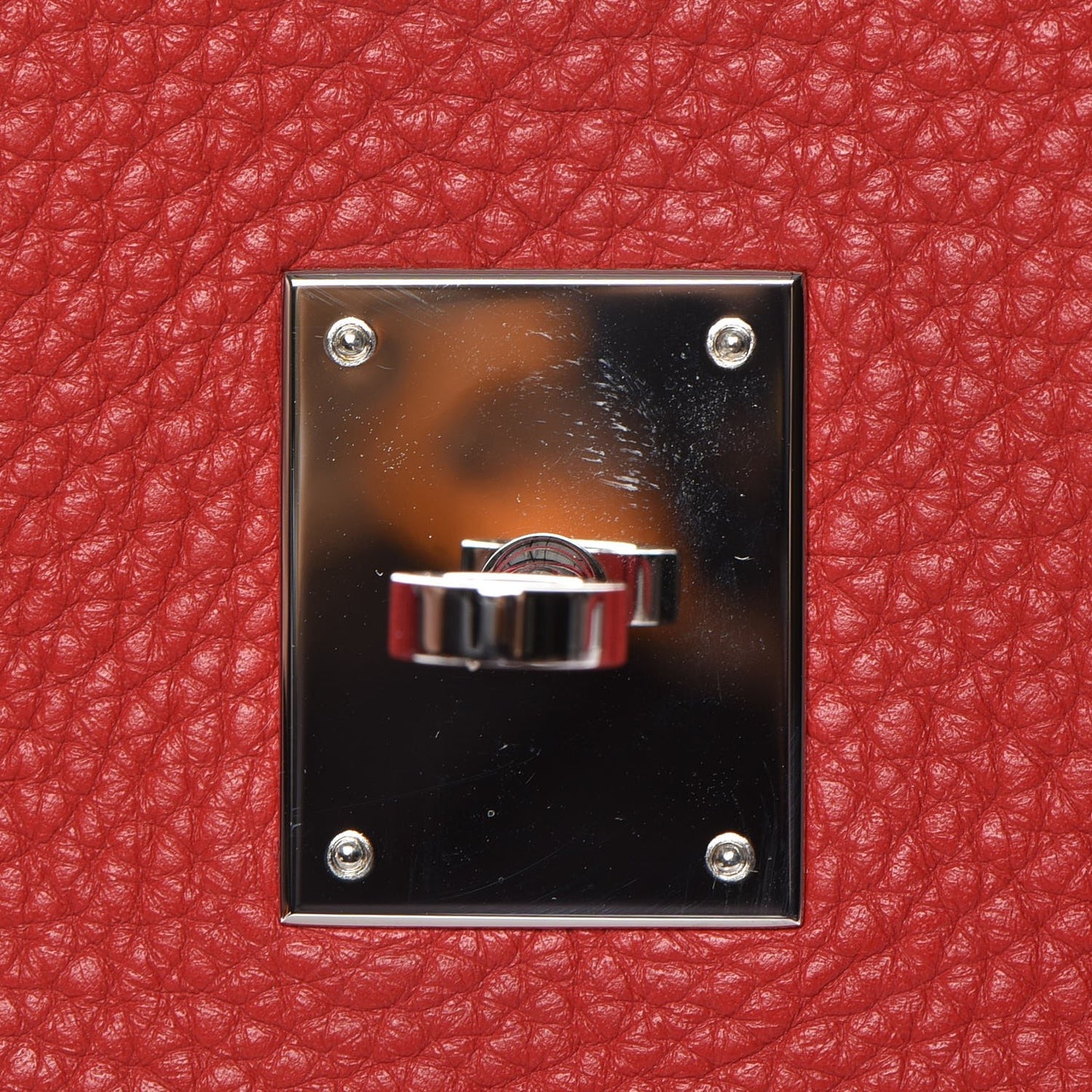 Togo Birkin 35 Rouge Casaque