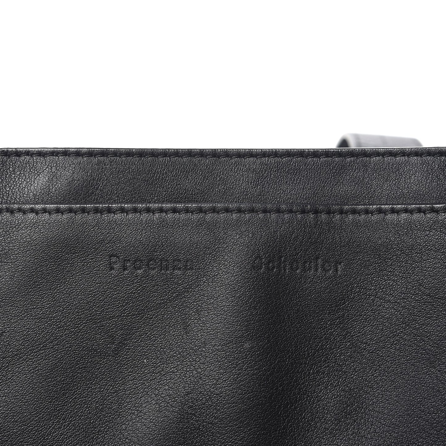 Calfskin PS Courier Backpack Black