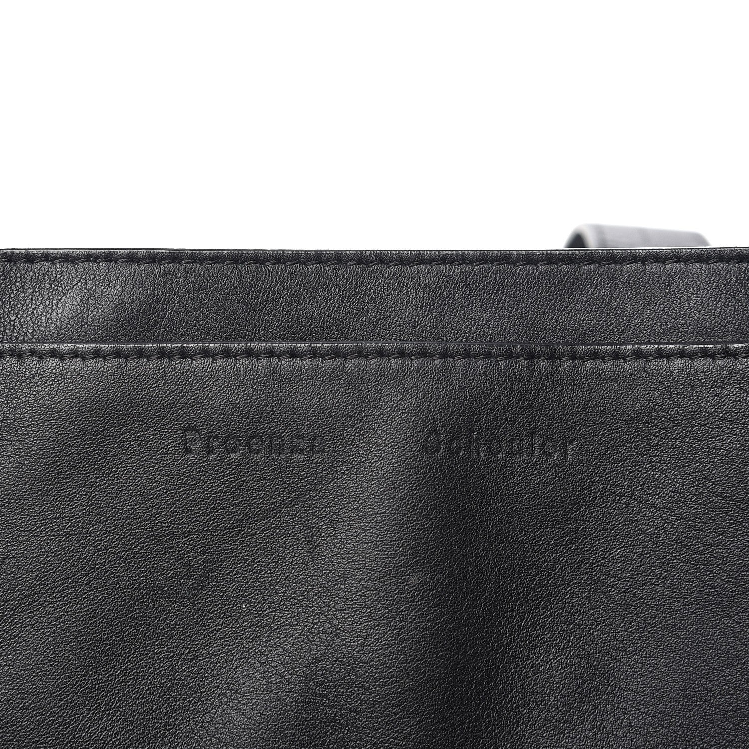 Proenza Schouler Calfskin PS Courier Backpack Black 7 of 8