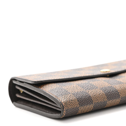 Louis Vuitton Damier Ebene Sarah Wallet 7 of 11