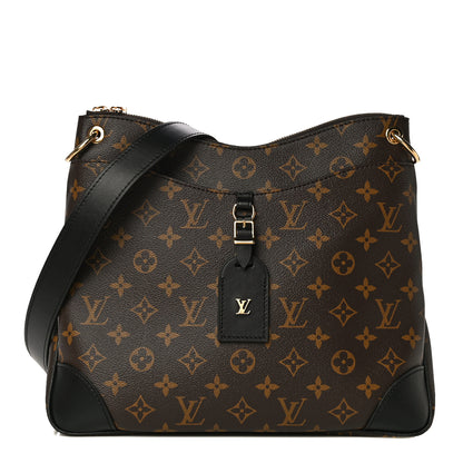 Louis Vuitton Monogram Odeon MM Black 1 of 8