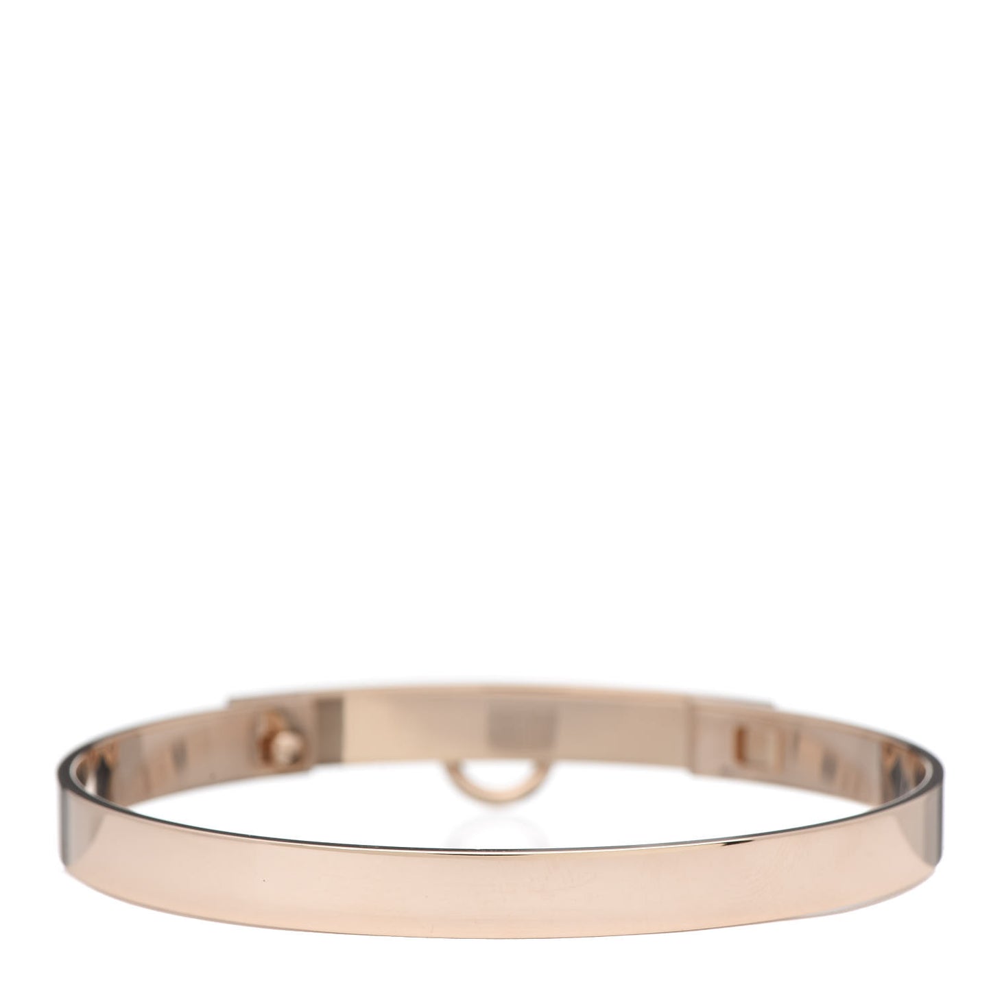 18K Rose Gold Diamond PM Collier De Chien Bracelet ST