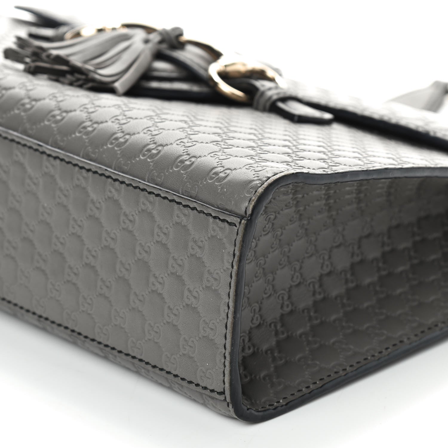 Gucci Soft Microguccissima Medium Emily Chain Shoulder Bag Loess 7 of 10