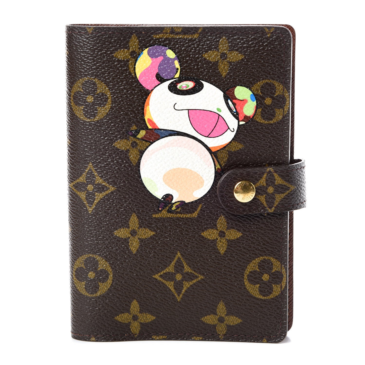 Louis Vuitton Monogram Panda Small Ring Agenda Cover 1 of 7