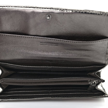 Burberry Patent Nova Check Wallet Metallic 10 of 13