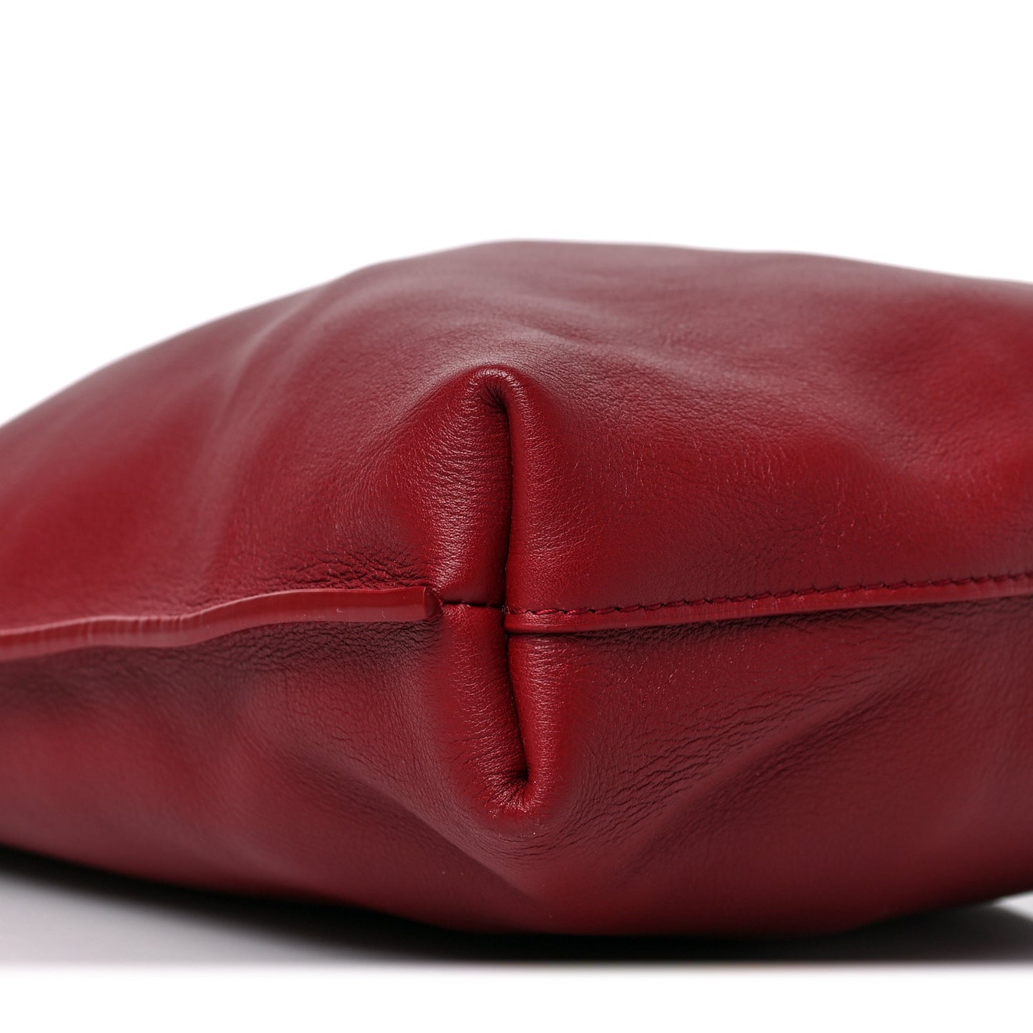 Smooth Calfskin Small Suzanne Hobo Red