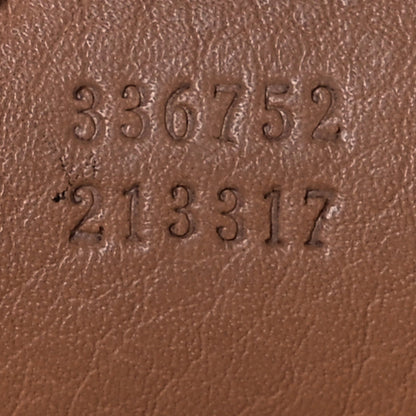 Gucci Pebbled Calfskin Medium Soho Flap Crossbody Camelia 7 of 12