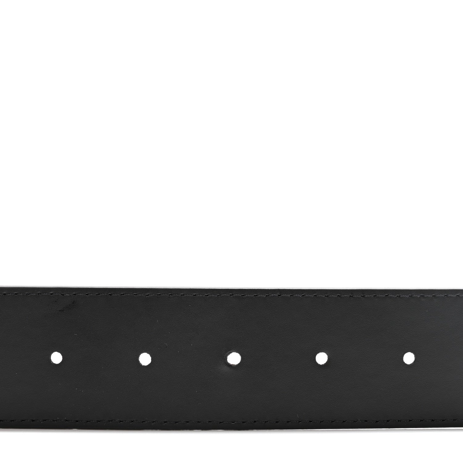 Louis Vuitton Taurillon Calfskin 40mm LV Initiales Reversible Belt 95 38 Black 3 of 6
