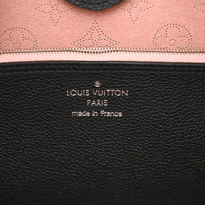 Louis Vuitton Mahina Carmel Hobo PM Black 6 of 9
