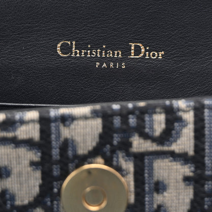 Christian Dior Oblique Saddle Belt Bag Blue 6 of 6