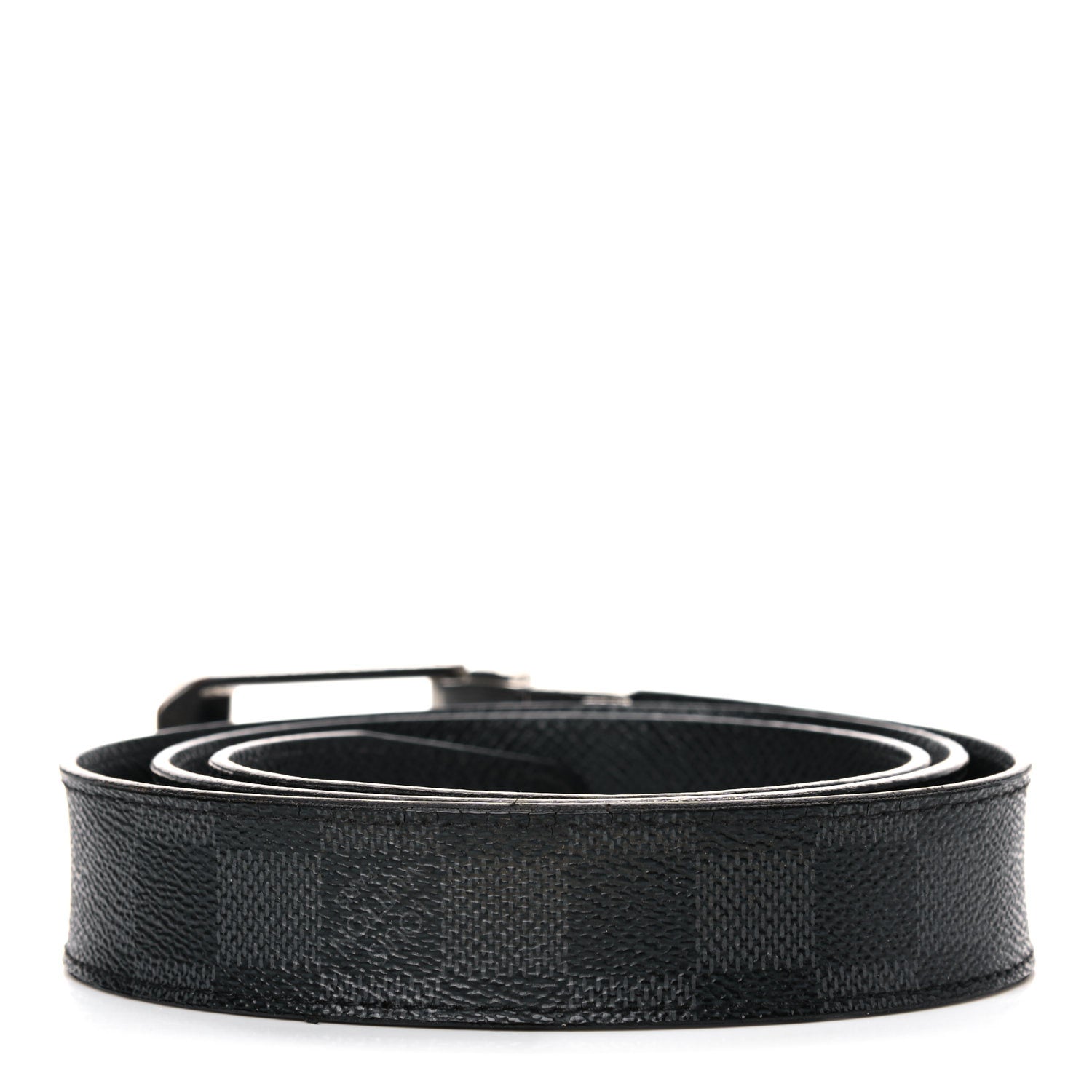 Louis Vuitton Damier Graphite 35mm Belt 100 40 2 of 9