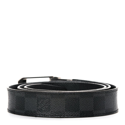 Louis Vuitton Damier Graphite 35mm Belt 100 40 2 of 9