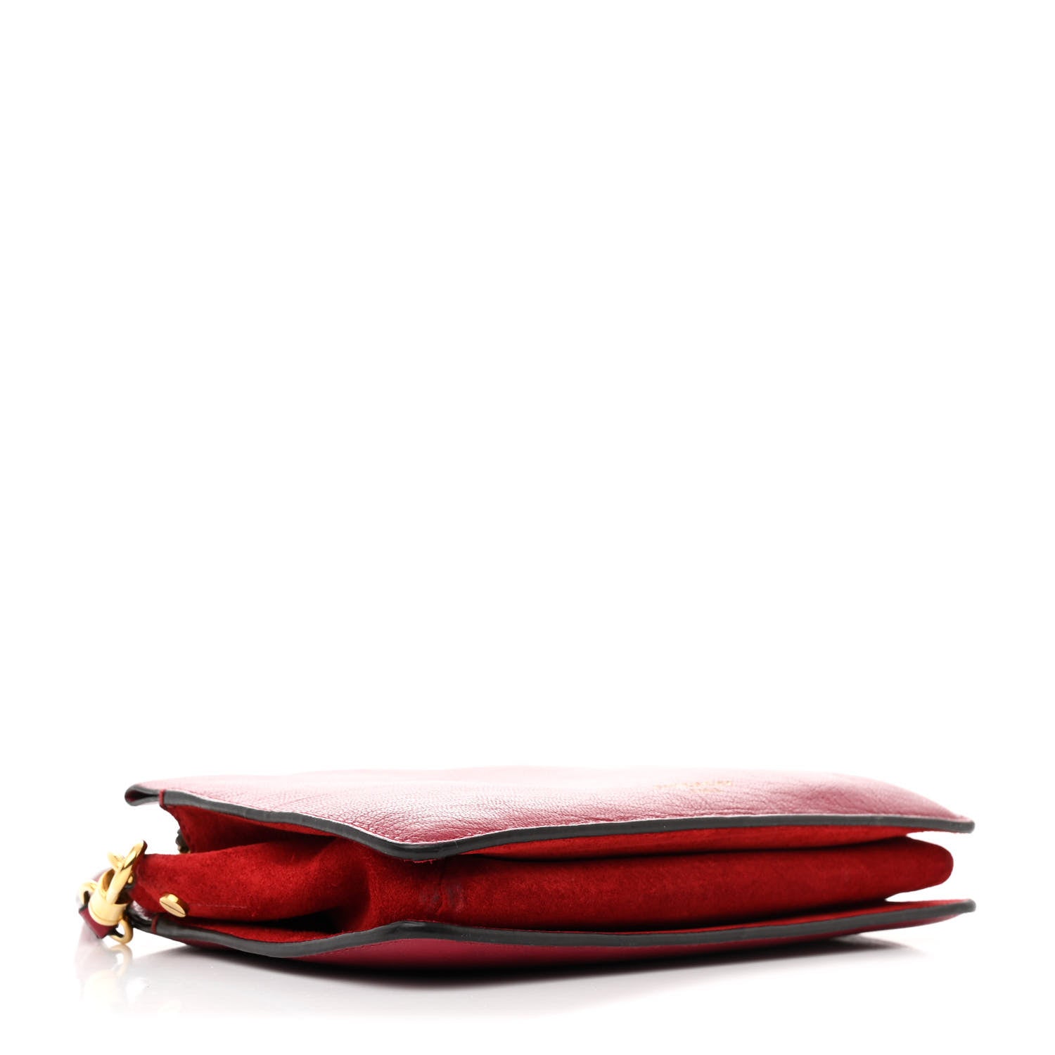 Givenchy Goatskin Suede Cross 3 Crossbody Bag Fig Pink Cherry 4 of 13
