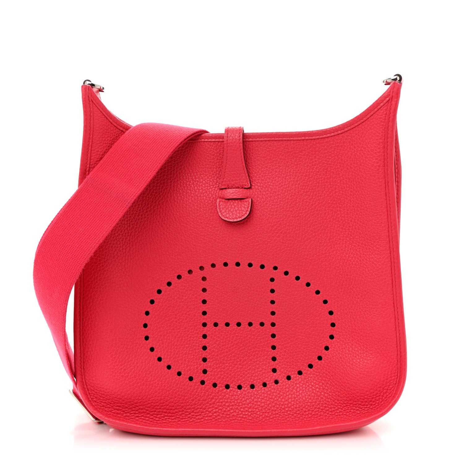 Hermes Taurillon Clemence Evelyne III PM Rose Extreme 1 of 15