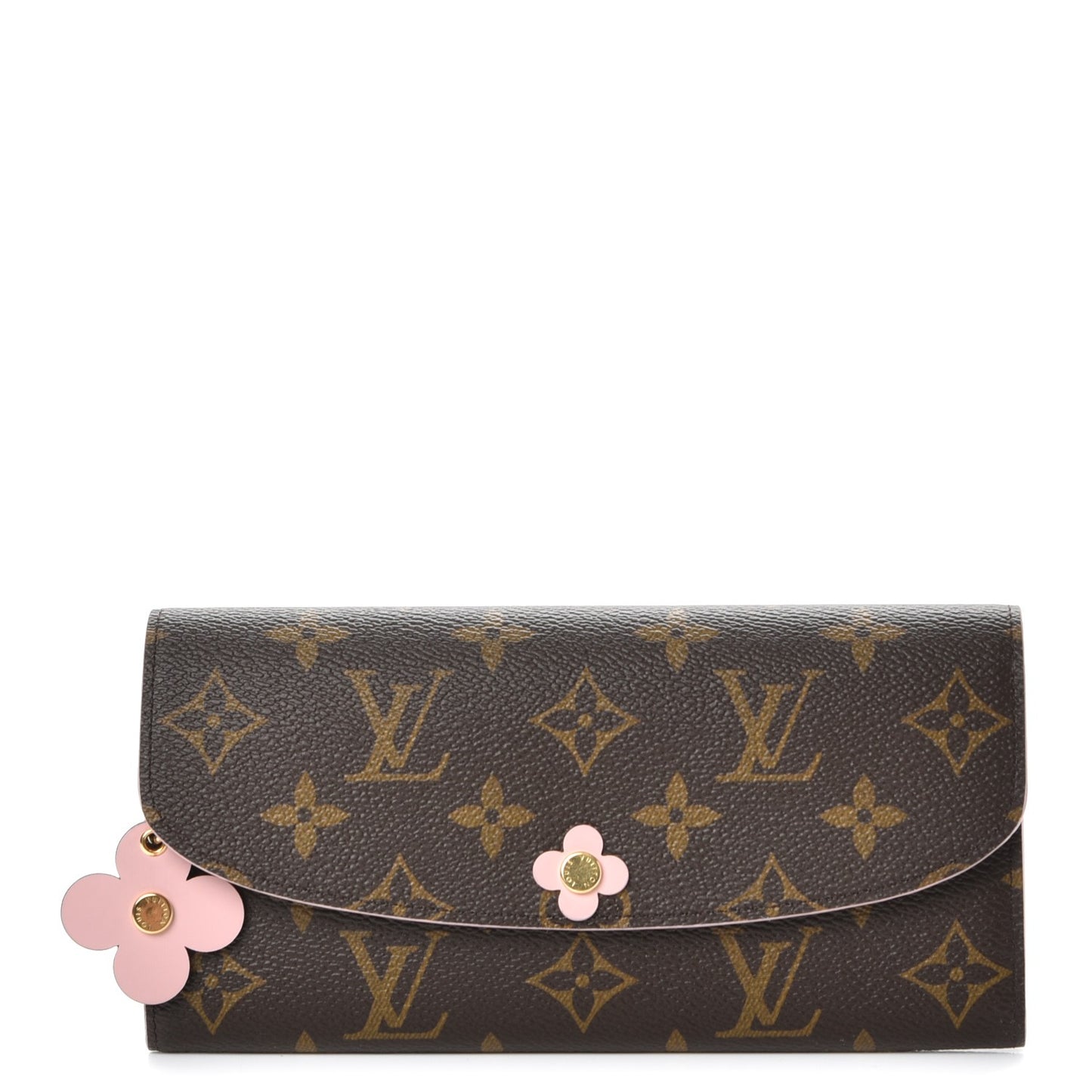 Monogram Bloom Flower Emilie Wallet