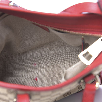 Gucci Monogram Small Bree Tote Red 5 of 11