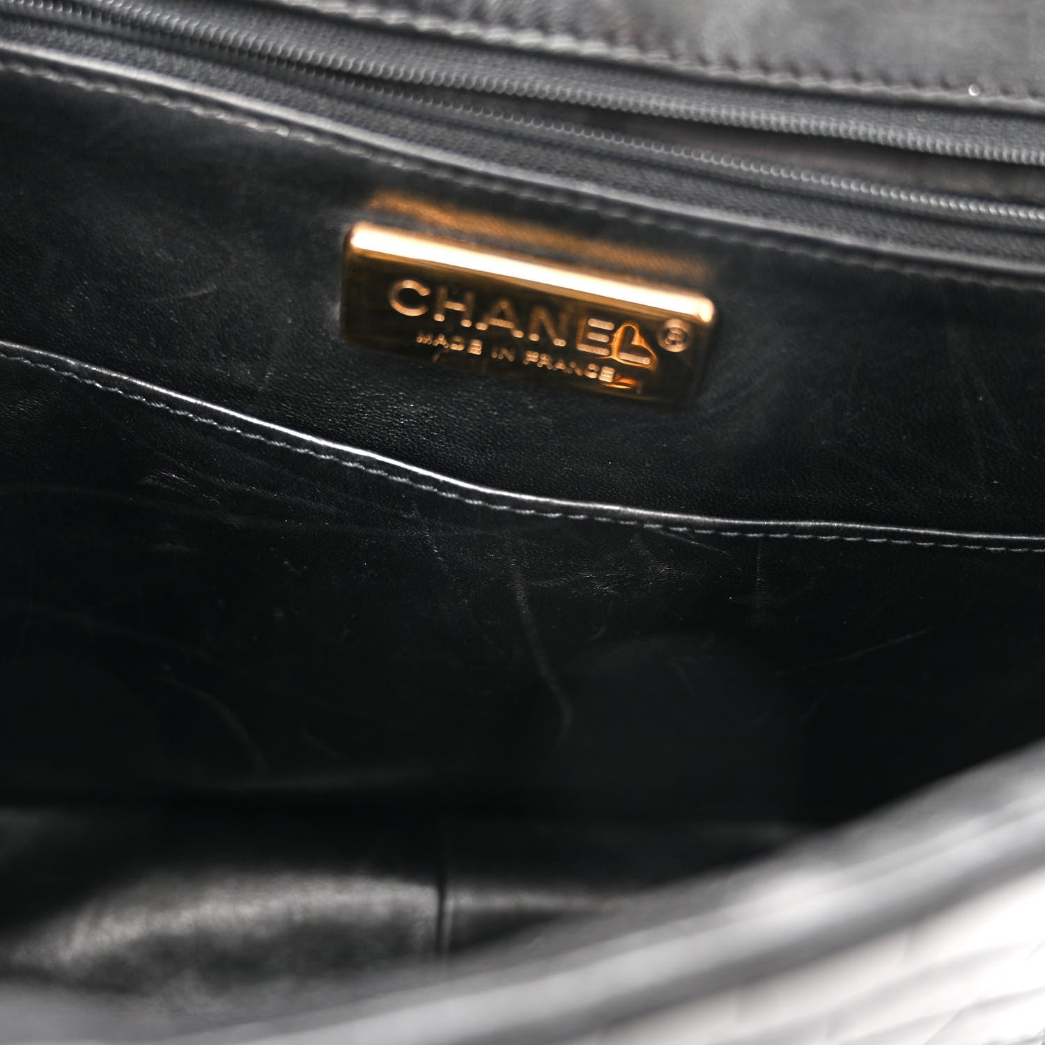 Chanel Alligator Jumbo Single Flap Black 11 of 12